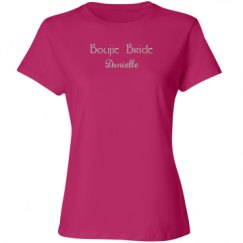 Ladies Relaxed Fit Cotton Basic Tee