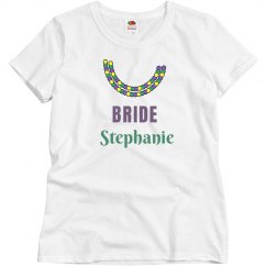 Mardi Gras Bride Tshirt