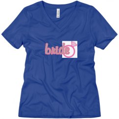 Ladies Relaxed Fit V-Neck Tee