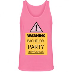 Unisex Jersey Neon Tank Top