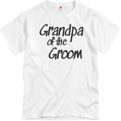 Grandpa of the Groom Men's T-shirt