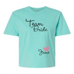 Ladies' Heavyweight Middie T-Shirt