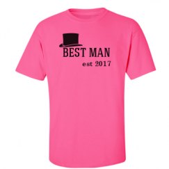 Unisex Ultra Cotton Safety Neon Crewneck Tee