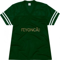 Ladies Relaxed Fit Mesh Football Jersey