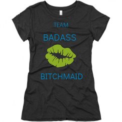 Ladies Slim Fit Super Soft Triblend Tee