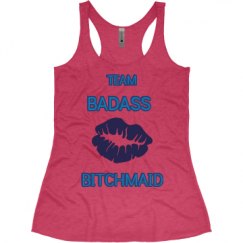 Ladies Slim Fit Super Soft Racerback Triblend Tank