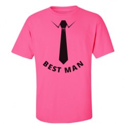 Unisex Ultra Cotton Safety Neon Crewneck Tee