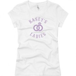 Ladies Slim Fit Basic Promo Jersey Tee