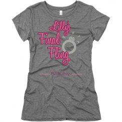 Ladies Slim Fit Super Soft Triblend Tee