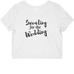 Ladies Slim Fit Crop Top Tee