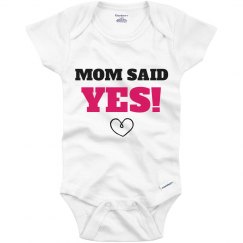 Will you marry daddy cute proposal say yes daddy will you marry me cute onesie gerber bodysuit adorable 0-3 month