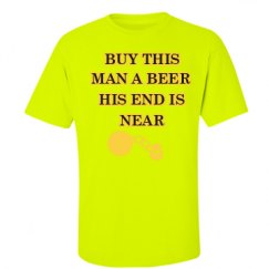 Unisex Ultra Cotton Safety Neon Crewneck Tee