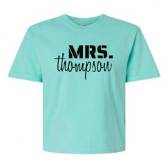 Ladies' Heavyweight Middie T-Shirt