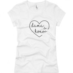 Ladies Slim Fit Basic Promo Jersey Tee