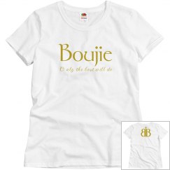 Boujie: Only the best will do with Logo