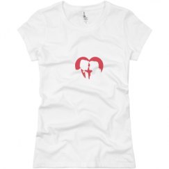 Ladies Slim Fit Basic Promo Jersey Tee