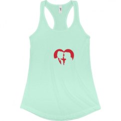 Ladies Slim Fit Racerback Tank Top