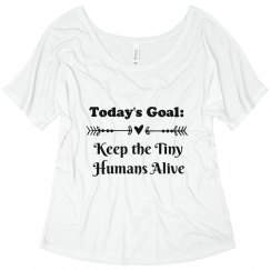 Keep the Tiny Humans alive