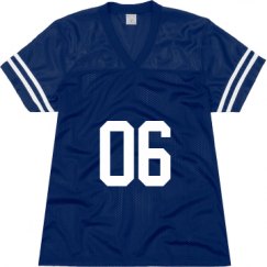Ladies Relaxed Fit Mesh Football Jersey