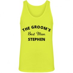 Unisex Jersey Neon Tank Top