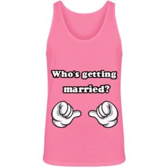 Unisex Jersey Neon Tank Top