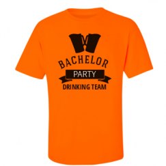 Unisex Ultra Cotton Safety Neon Crewneck Tee