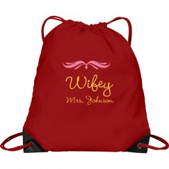Wifey Drawstring Bag