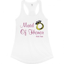 Ladies Slim Fit Racerback Tank Top