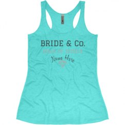 Ladies Slim Fit Super Soft Racerback Triblend Tank