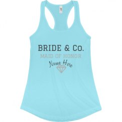 Ladies Slim Fit Racerback Tank Top