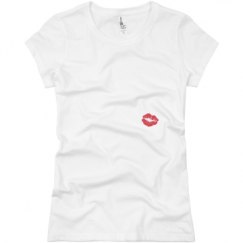 Ladies Slim Fit Basic Promo Jersey Tee