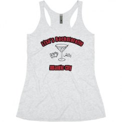 Ladies Slim Fit Super Soft Racerback Triblend Tank